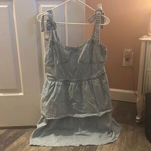 American Eagle denim dress